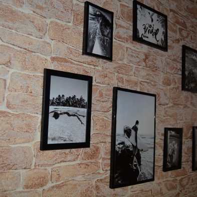 Studioansicht Bilderwand